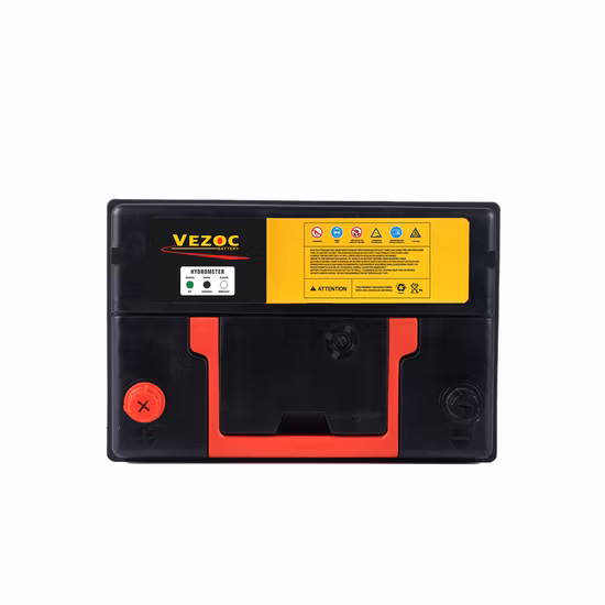 JIS60-55D26 Lead-Acid Storage Battery Mf Battery Car Starter Battery 12V60ah